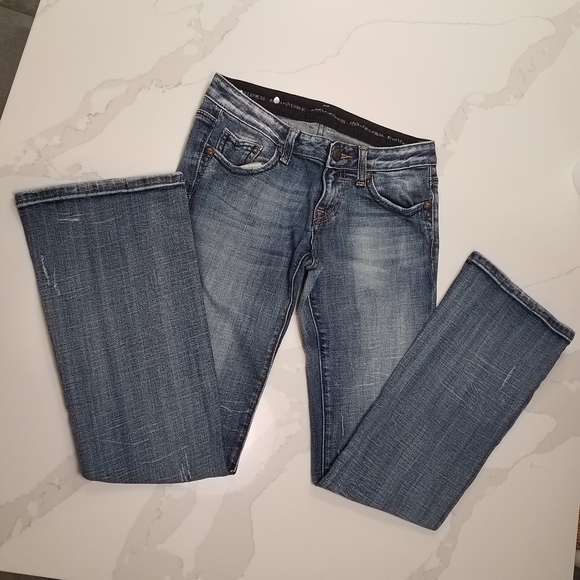 Be Rock by Express Women Bootcut Blue Jeans Size 0S - Picture 12 of 12